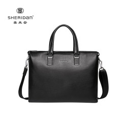 SHERIDAN 喜来登 Sheridan喜来登 牛皮材质 商务手提包 父亲节礼物