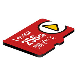 Lexar 雷克沙 256GB TF（MicroSD）存储卡 U3 V30 A1 读速160MB/s