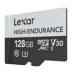 Lexar 雷克沙 HIGH-ENDURANCE MicroSD存儲卡 128GB（UHS-I、V30、U3)