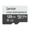 Lexar 雷克沙 HIGH-ENDURANCE MicroSD存储卡 128GB（UHS-I、V30、U3)