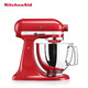  KitchenAid 凯膳怡 5KSM125PSC 厨师机 （赠绞肉器配件，压面器配件）　