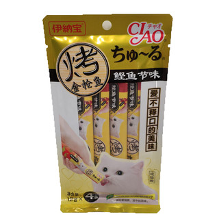 INABA 伊纳宝 烤系列 鲣鱼节味猫条 12g*4条