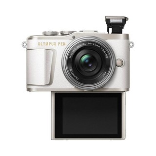 OLYMPUS 奥林巴斯 Pen E-PL9 M4/3画幅 数码单反相机 白色 14-42mm F3.5 变焦镜头 单镜头套机