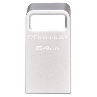 Kingston 金士顿 DTMC3 USB3.1 U盘 银色 64GB USB