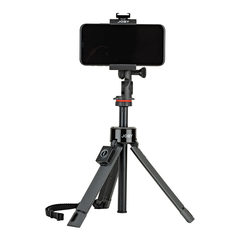 宙比 JOBY  JB01534-BWW 铝合金蓝牙自拍三脚架 黑色