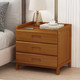床头柜现代简约小型尺寸卧室收纳储物实木简易款床边窄柜子置物架