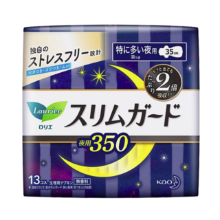 S系列日本进口超长夜用护翼卫生巾 35cm*13片
