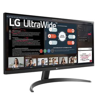 LG 乐金 29WP500-B 29英寸 IPS FreeSync 显示器 (2560×1080、75Hz、99%sRGB、HDR10)