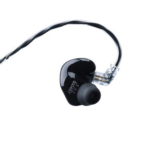 qdc LIve 五单元 定制公模版 入耳式动铁有线耳机 黑色 3.5mm