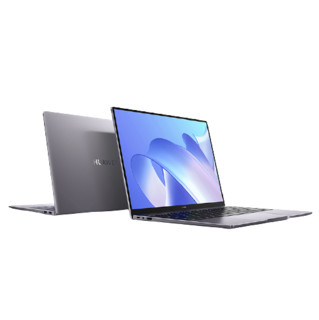 HUAWEI 华为 MateBook 14 2021款 锐龙版 R5 4000系列 14英寸 轻薄本 深空灰 (锐龙R5-4800H、MX250、16GB、512GB SSD、2K、IPS、KLV-W19L)