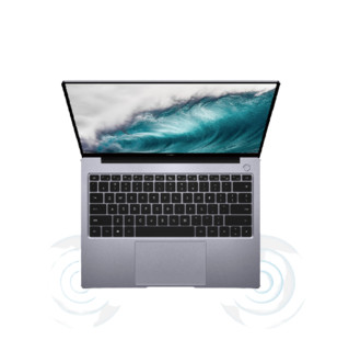 HUAWEI 华为 MateBook 14 2021款 锐龙版 R5 4000系列 14英寸 轻薄本 深空灰 (锐龙R5-4800H、MX250、16GB、512GB SSD、2K、IPS、KLV-W19L)