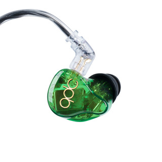 qdc Studio 4单元 公模版 入耳动铁有线耳机 红绿双色 3.5mm