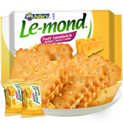 julies茱蒂丝夹心饼干乳酪芝士味180g