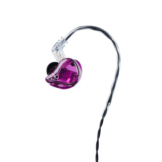 qdc Studio 8单元 入耳式动铁有线耳机 紫色 3.5mm
