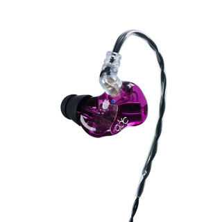qdc Studio 8单元 入耳式动铁有线耳机 紫色 3.5mm