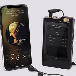 Lotoo 乐图 PAW Gold Touch HIFI 音频播放器MP3 黑色（3.5单端、4.4平衡）