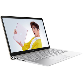 HP 惠普 畅游人 14 14.0英寸 轻薄本 金色（酷睿i5-8250U、GT 940MX、8GB、128GB SSD+1TB HDD、1080P、IPS、14-bf117TX）