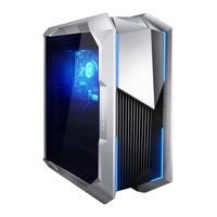 MACHENIKE 机械师 未来战舰 II F117-V25G66SD4 十一代酷睿版 游戏台式机 银灰色 (酷睿i5-11400、GTX 1660 Super 6G、16GB、512GB SSD、风冷)