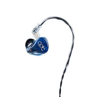 qdc 双子座Gemini 公模版 入耳式动铁有线耳机 蓝色 3.5mm