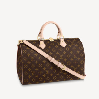 LOUIS VUITTON 路易威登 SPEEDY系列 手袋(配肩带) M41111 老花棕色 35