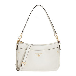 MICHAEL KORS 迈克·科尔斯 21春夏 JET SET CHARM 女士中号手提单肩包白色皮质 32S1GT9C8L OPTIC WHITE