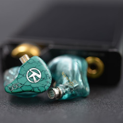 qdc FUSION 公模版 入耳式圈铁有线耳机 绿色 3.5mm