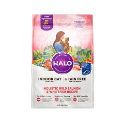 HALO 自然光环 鱼肉全猫粮 10磅