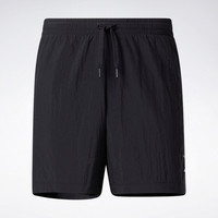 Reebok 锐步 官方男子SHORT休闲舒适基础运动宽松五分裤短裤GP6965