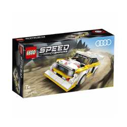 LEGO 乐高 Speed超级赛车系列 76897 1985奥迪Sport Quattro S1