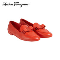 菲拉格慕(Salvatore Ferragamo)女士VARA羊皮革莫卡辛鞋0724680_1D _ 60