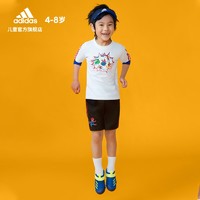 adidas 阿迪达斯 官网adidas 蜘蛛侠联名款小童装训练运动短袖T恤GM6918
