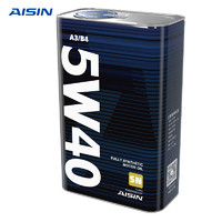 AISIN 爱信 全合成机油润滑油高级发动机润滑油SN  5W40  1L