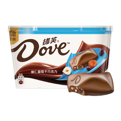 Dove 德芙 榛仁葡萄干巧克力  243g