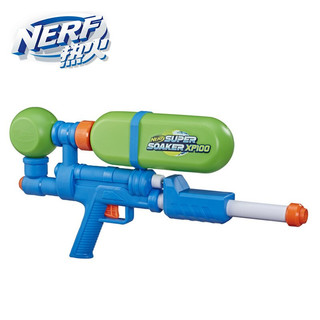 Hasbro 孩之宝 NERF热火 儿童玩具枪软弹枪男孩生日礼物模型枪礼物水枪 水龙发射器XP100  E6285