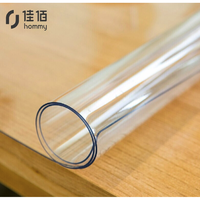 佳佰 桌布 软玻璃无味加厚PVC桌垫 防水塑料茶几水晶板餐桌垫 透明餐桌布 (1.5mm厚)80*140cm