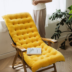 躺椅坐垫靠垫一体摇椅棉垫子四季通用加厚秋冬季折叠椅子懒人椅垫
