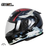 SOL 摩托车头盔 全覆式 浮世绘