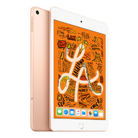 Apple 苹果 iPad mini 2019款 7.9英寸 iOS 平板电脑(2048*1536dpi、A12、64GB、WLAN版、金色、MUXT2CH/A)