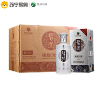 XIJIU 习酒 银质（新版） 53度 酱香型白酒 500ml *6 整箱装