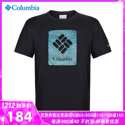 Columbia 哥伦比亚 城市户外男棉质舒适透气圆领短袖T恤