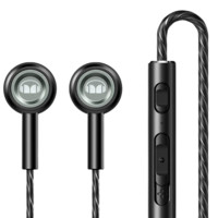 REMAX 睿量 RM-598 入耳式动圈有线耳机 黑色 3.5mm