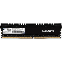 20点开始：GLOWAY 光威 悍将系列 DDR4 2666MHz 台式机内存 马甲条 黑色 16GB