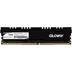 GLOWAY 光威 悍将系列 DDR4 2666MHz 黑色 台式机内存 16GB