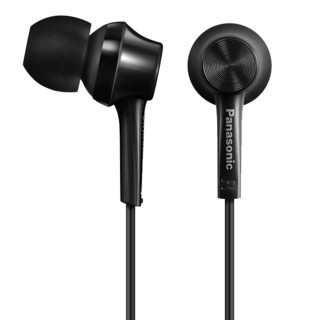 Panasonic 松下 TCM115 入耳式有线耳机 黑色 3.5mm
