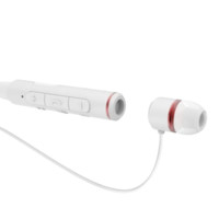 REMAX 睿量 RB-S6 入耳式颈挂式降噪蓝牙耳机 白色