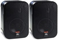 JBL 杰宝 Professional C1PRO 2路专业紧凑型高性能扬声器系统，黑色，成对出售
