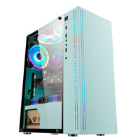 GOLDEN FIELD 金河田 RGB ATX机箱 半侧透 曜石黑