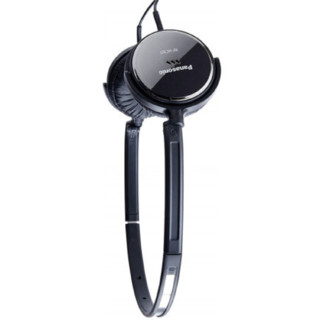 Panasonic 松下 RPHC101K 压耳式头戴式降噪有线耳机 黑色 3.5mm