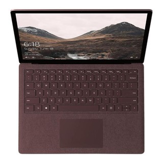 Microsoft 微软 Surface Laptop 7代酷睿版 13.5英寸 轻薄本 深酒红 (酷睿i5-7200U、核芯显卡、8GB、256GB SSD、2256*1504、PixelSense触摸显示屏）