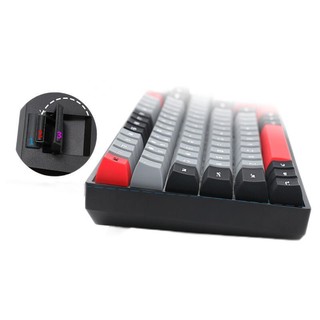 SKYLOONG GK96 96键 有线机械键盘 佳达隆红轴 RGB
